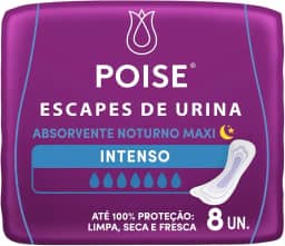 Poise® Absorvente para Escapes de Urina Noturno Maxi 8un