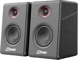 Monitor de Áudio Ssound SS-004 80W RMS Bluetooth/Optical/USB/RCA-Preto