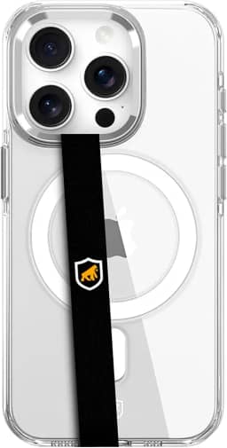 Gshield Fita Salva Celular para Traseira de Capa, Evita Quedas, Preta