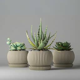 Mini Vaso Cachepot Mini Suculenta Decoração Unitario (AREIA)