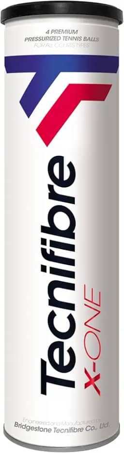 Tecnifibre Tubo De Bola De Tenis XOne Com 3 Bolas Amarelas