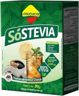 Lowçucar Adoçante Sóstevia Sache Cartucho 50 x 0,4g