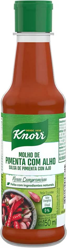 Knorr Molho De Pimenta Com Alho 150Ml
