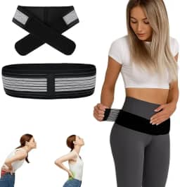 Cinta Postural Pélvica Coluna Alívio Dor Lombar Apoio Cintura Costas