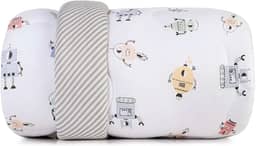 Edredom Mundo Kids Malha antim - Cyberfofos - Solteiro