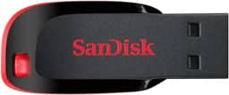 Pen Drive Cruzer Blade, SanDisk, 64GB, SDCZ60-064G-B35, Preto