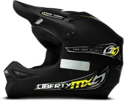 CAPACETE OFF ROAD PRO TORK LIBERTY MX PRO PRETO FOSCO TAM. 60