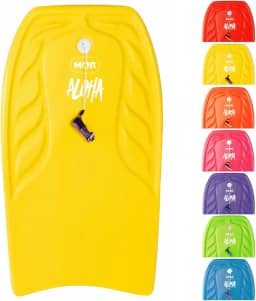 Prancha De Natação Surf Bodyboard 72cm Mar Infantil Brinquedo Para Praia - 1560 Mor - Amarelo