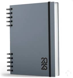 Agenda 2025 Capa Dura Negócios E Organização Pessoal Cinza