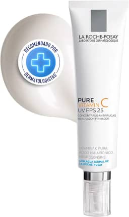 La Roche Posay Pure Vitamin C Creme UV Fps 25 40Ml Creme com Vitamina C Pura e Proteção Solar