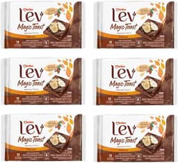 Torrada Lev Magic Toast Cacau e Cereais Marilan 110g Kit 6