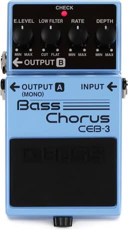 Pedal Analógico Bass Chorus CEB-3 Boss