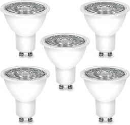 Kit 5 Lâmpadas Led Dicroica Mr16 Gu10 4,8w Bivolt Inmetro 3000k 4000k 6500K Luz Branco Frio Branco Neutro Branco Quente Tom Amarelo (Amarelo 2700K-3000K)