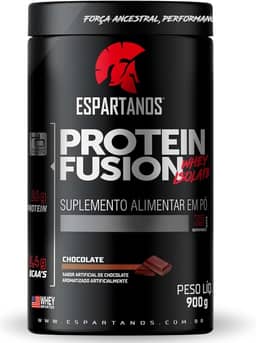 Whey Protein Fusion Isolate 900g - Espartanos (Chocolate)