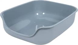 Pet Games Caixona De Areia Cinza - Bandeja Higiênica Para Gatos Tamanho:Extra Grande