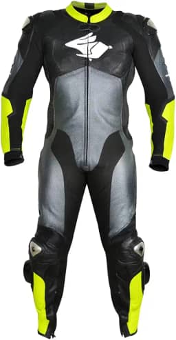 Macacão de Couro Motociclista RUSH - Racing Rabbit (50)