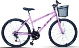 Bicicleta Bike Forss Anny Aro 26 Com Cestinha 18 Marchas