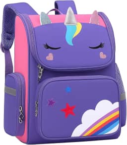 Mochila Unicornio Infantil Feminina De Costas Menina escolar