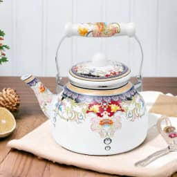 Chaleira Esmaltada Vintage 2,5L à Indução Charm Indiana