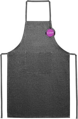 Avental em Algodão Reciclado Com Bolso Frontal Paris TopGet