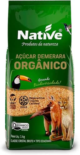 Açúcar Demerara Orgânico 1kg
