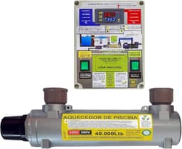 AQUECEDOR DE PISCINA AUTOMÁTICO 30.000 LITROS