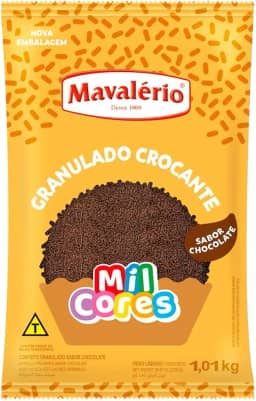 CROCANTE GRANULADO CHOCOLATE 1KG MAVALÉRIO