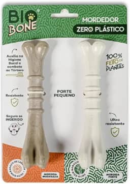 Kit Biobone 2 Unid. Mordedor Natural para Cães (Pequeno Kit, Laranja e Cana)