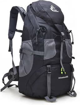 TOKSHOP Mochila Camping Cargueira 50 Litros Grande Reforçada Impermeável Caminhadas Trilhas Viagens