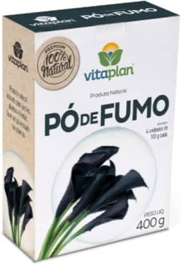 Repelente Natural Contra Pragas Pó De Fumo 400g Plantas Flores Frutas Hortas Jardins Flor