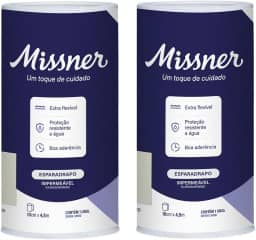 Esparadrapo Tape Impermeável Extra Flexível Branco 10 cm x 4,5 m - Kit com 2 Unidades