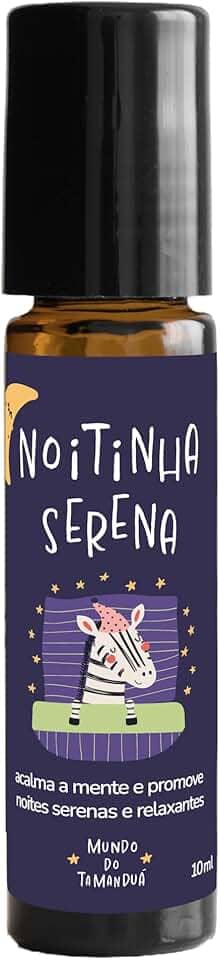 Óleo Essencial Noitinha Serena – Aromaterapia Infantil auxiliando no Relaxamento e Sono Tranquilo dos Bebês e Crianças – Blend de Óleos Essenciais 100% Natural