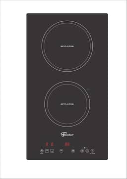 FISCHER COOKTOP DE INDUÇÃO 2 BOCAS MESA VITROCERÂMICA TOUCH 220V 33580-91180