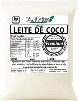 Leite de Coco em Pó Vegano 500grs