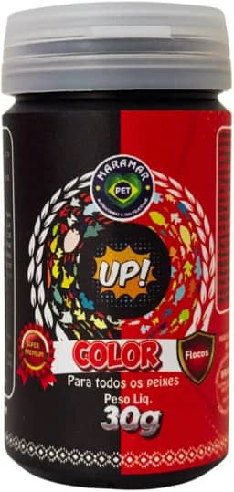 Ração para Peixes Color Up Flocos 30g Maramar
