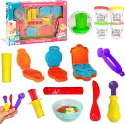 Kit Café da Manhã Massa Modelar Diver Massa - Divertoys