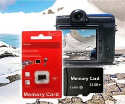 Cartão de Memória 8,16,32,64,128,256,512 GB Classe10 de Alta Velocidade com Adaptador Universal, Armazenamento Expansível para Dispositivos Móveis (16.0, GB)