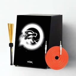 Cajon Elétrico Preto Com Vassourinha C82 Voik By FSA Strike (AG WH STK)