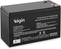 Bateria Selada de Chumbo VRLA Elgin - 12V 7Ah