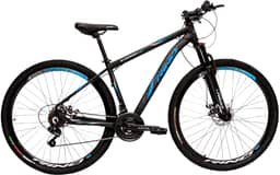 Bicicleta RINO EVEREST 29 Freio Hidráulico - Cambios Shimano 24v com Trava