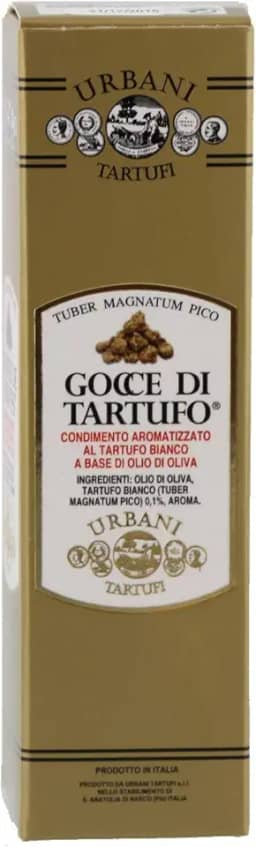 AZEITE COM TRUFAS BRANCA URBANI TARTUFO 55 ML