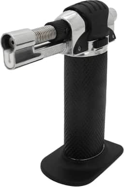 Maçarico Culinário Mimo Style Preto/Prata