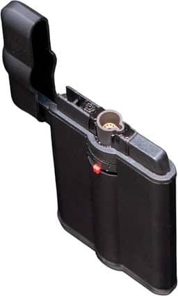 Poker Jet Maçarico para Charutos ZL-18A, Preto, Resistente ao Vento, Recarregável com Gás Butano, Design Ergonômico, 8,5 × 5 × 1,5 cm, Chama Ajustável