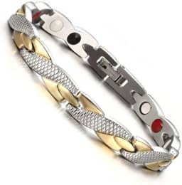 Pulseira Magnética Fir Energética Twist Ions Saúde Unissex