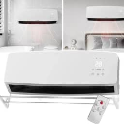 Ar Condicionado Portátil 1800W Aquecimento e Resfriamento Controle Remoto e Toque