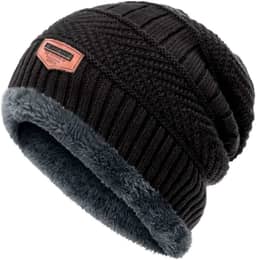 Gorro Frio Extremo Lã Forrado Pelinho Touca Estilosa Feminina Masculino Cores Viagem