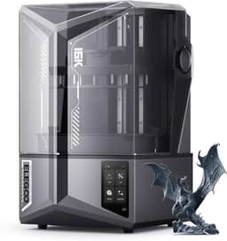 Impressora 3D de resina ELEGOO Saturn 4 Ultra 16K, Aquecimento de tanque inteligente, Impressão de alta velocidade de 150 mm/h, Tamanho de impressão grande de 8,33 × 4,66 × 8,66 polegadas