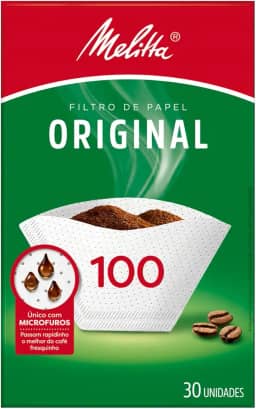 Filtro de Papel 100 Melitta 30 Unidades