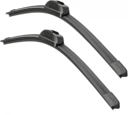 Par de Palhetas Limpador de Para-brisa 20' Polegadas de Silicone com Proteção para Chuva