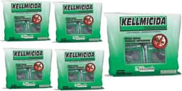 5 Pacotes Kellmicida Isca Granulada Para Formigas Cortadeiras Fomicida Kelldrin 10x50g (2,5kg)